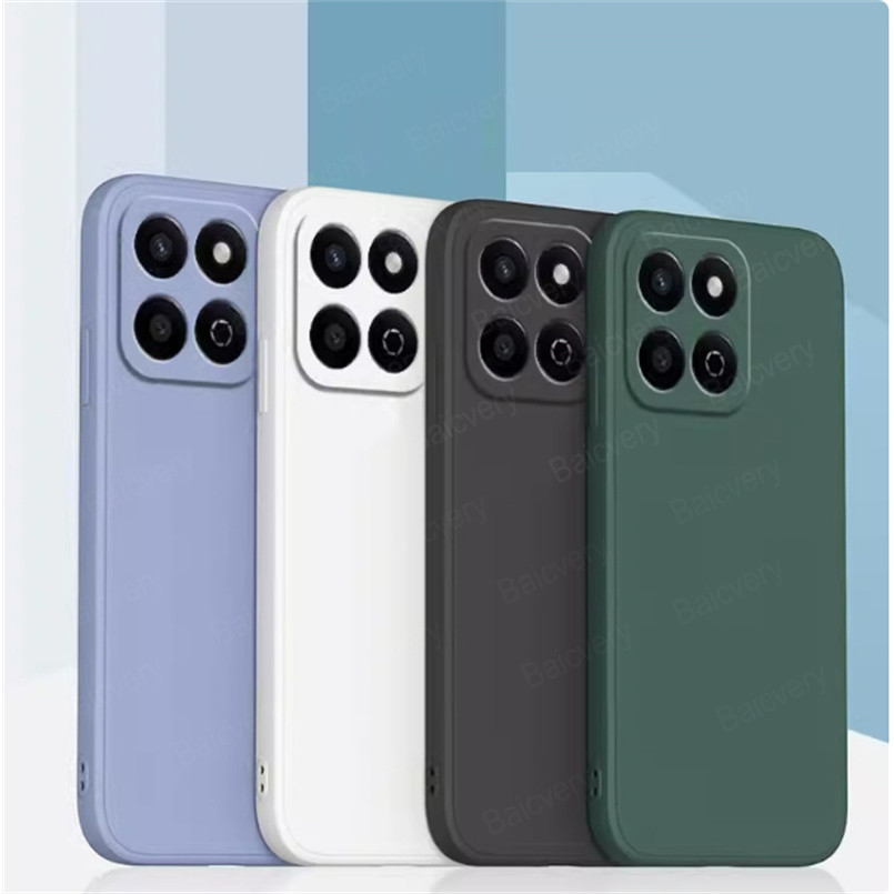 สําหรับ Honor 200 สมาร์ท X7C 5G ALT-NX1 4G สีสัน Matte ป้องกันกันกระแทก