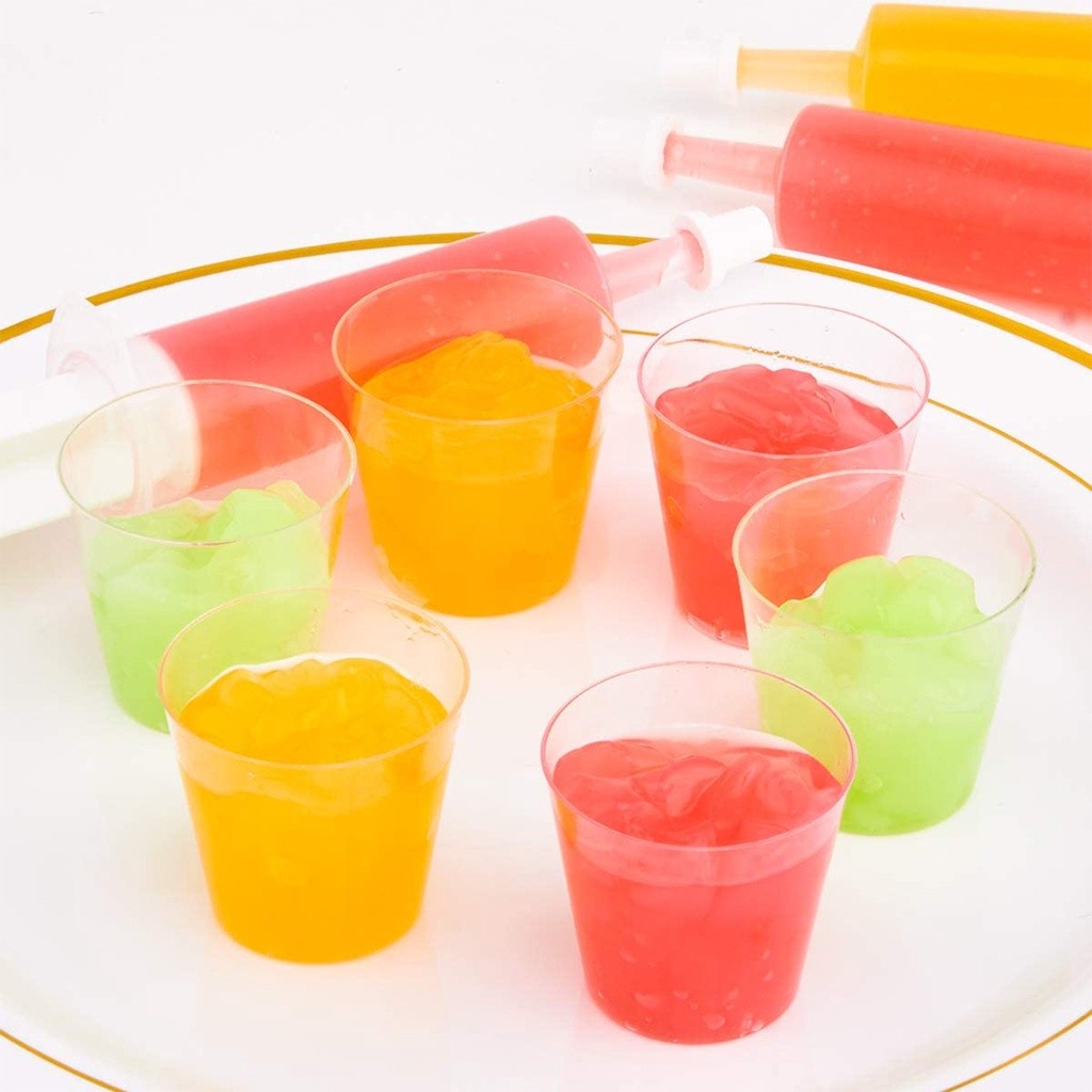 50ml แก้วน้ําพลาสติกใส ขนาดเล็ก แบบใช้แล้วทิ้ง 50 ชิ้น แก้วเปค Plastic Cup ราคา ถูกที่สุด ดีลบีเคเค แกลเลอรีภาพที่ 6