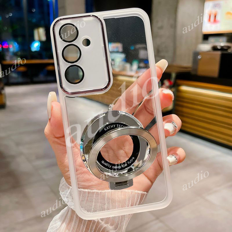 SAMSUNG สําหรับSamsung A57 SamsungA57 5G CDรูปแบบวงเล็บแม่เหล็กสําหรับSamsung Galaxy A57 A37 A27 A17