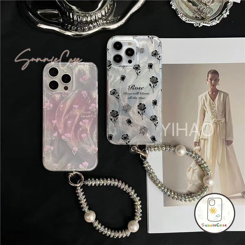 ดอกไม้หวาน แฟชั่นการ์ตูนดูเดิล เคส OPPO A38 A58 A57 A9 A7 A16K A1K A78 A17 A3s A98 A15 A31 Reno 5 11 10 6 8T