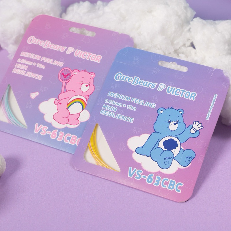 VICTOR เอ็นไม้แบดมินตัน รุ่น VS-63 CBC (VICTOR x CAREBEARS) CAREBEARS COLLECTION