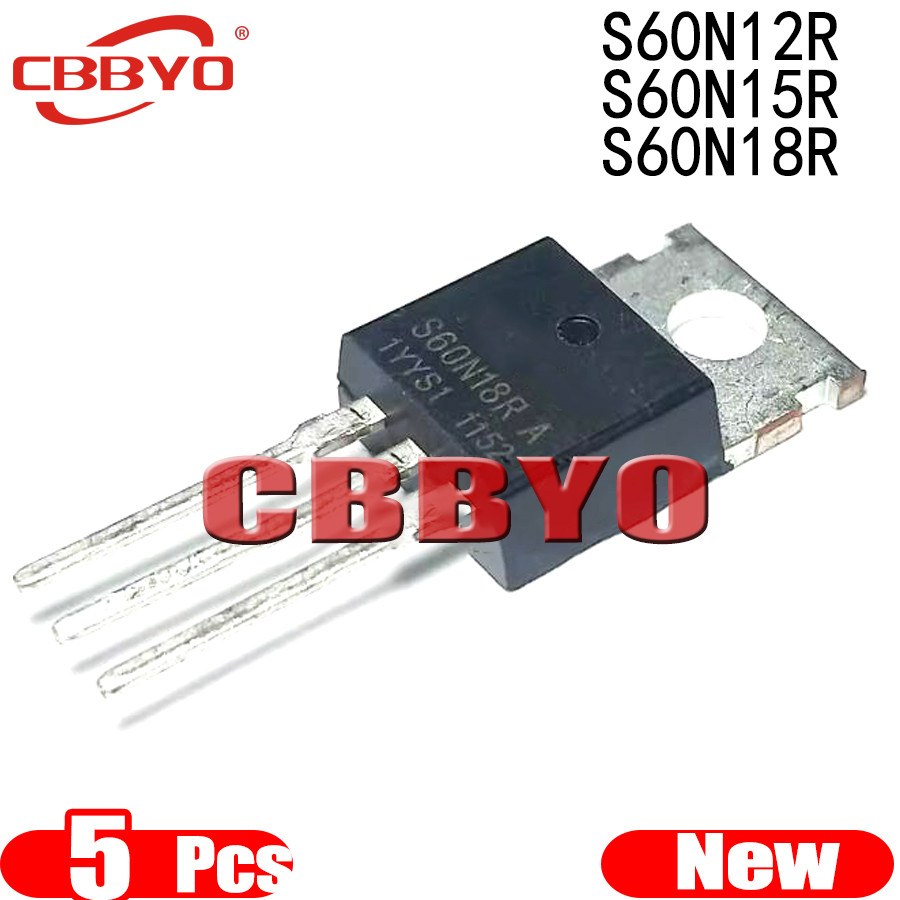 5 ชิ้นแบรนด์ใหม่ S60N18R S60N15R S60N12R S60N18 S60N15 S60N12 TO-220