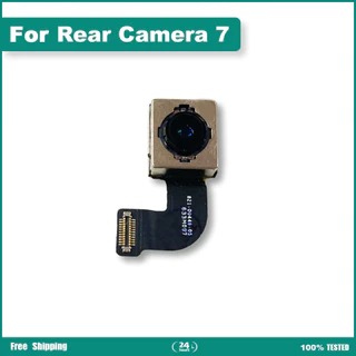 กล้องด้านหลังสําหรับ iPhone 7 7Plus 8 8Plus ด้านหลังเลนส์หลัก Flex Cable กล้องสําหรับ iPhone X XR XSMAX 11 11PRO 12 กล้อง