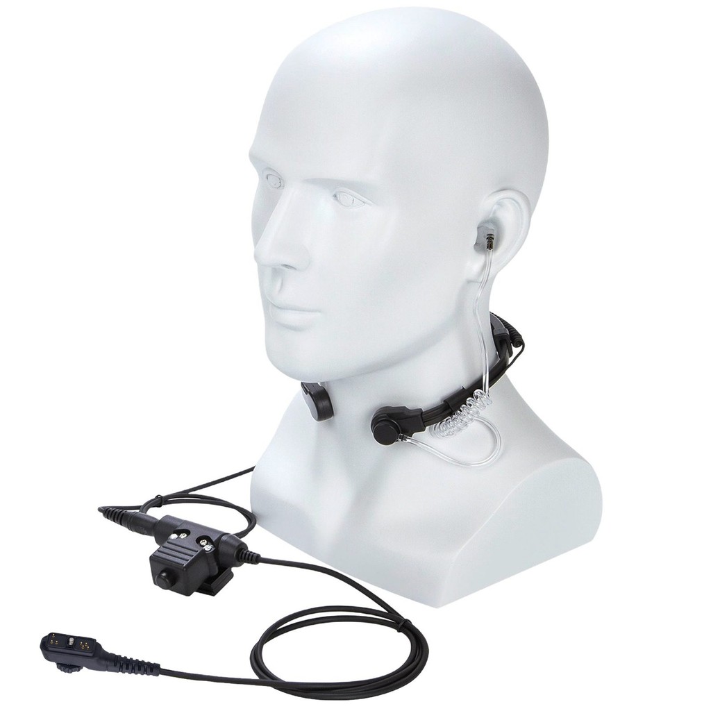 Neck Throat Mic หูฟังชุดสําหรับ Hytera PD780/700G/580/788/782 วิทยุคอควบคุมลดเสียงรบกวนชุดหูฟัง U94 