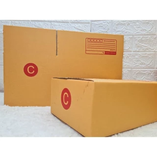 กล่องไปรษณีย์ เบอร์ C ขนาด 20×30×11 ซม. กล่องพัสดุฝาชน แพ็ค 10 ใบ หนา 3 ชั้น ราคาส่ง พร้อมส่ง Boxhero