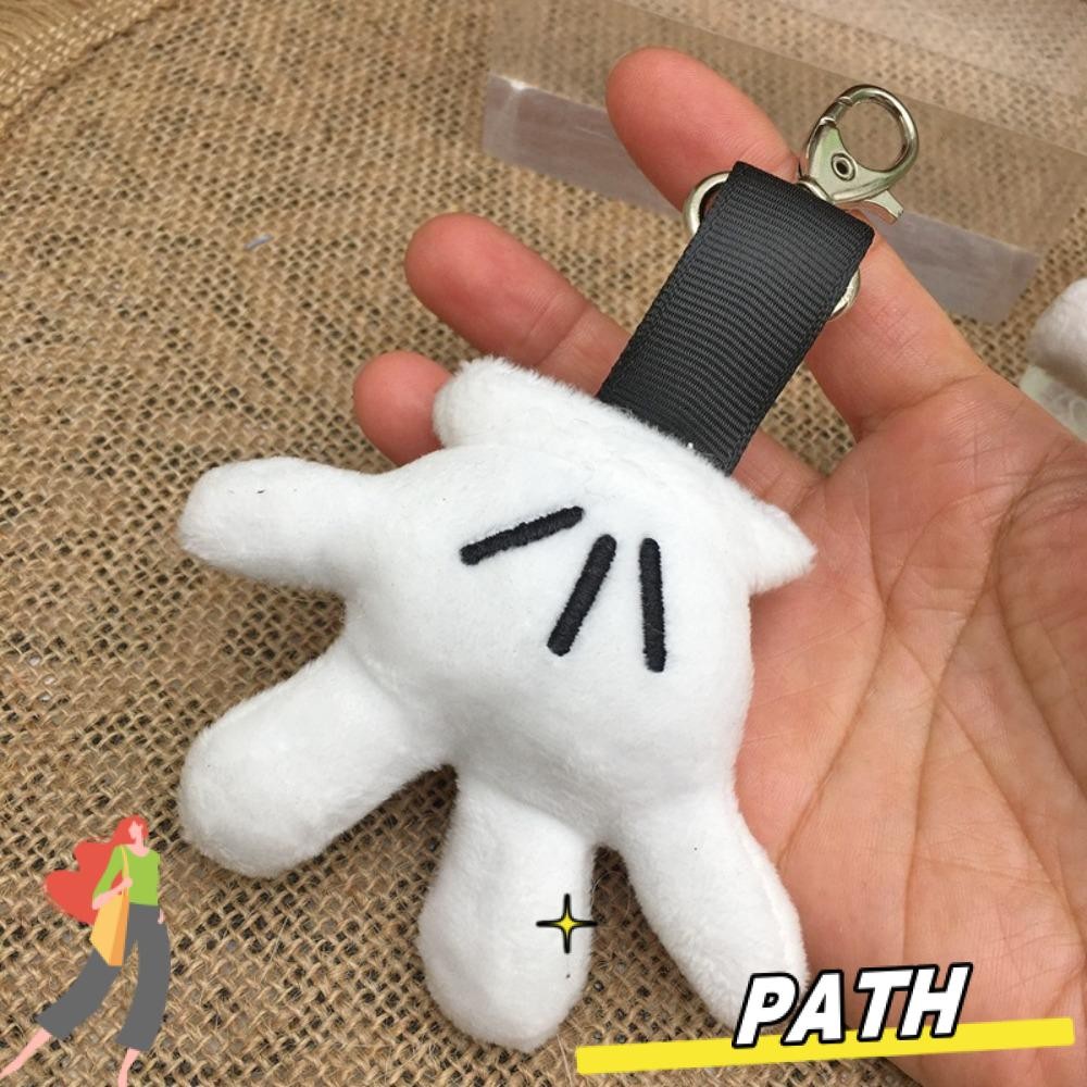 Path ตุ๊กตาพวงกุญแจตุ๊กตา,จี้กระเป๋าถุงมือปาล์มมิกกี้เมาส์,เครื่องประดับแขวนตุ๊กตาน่ารัก
