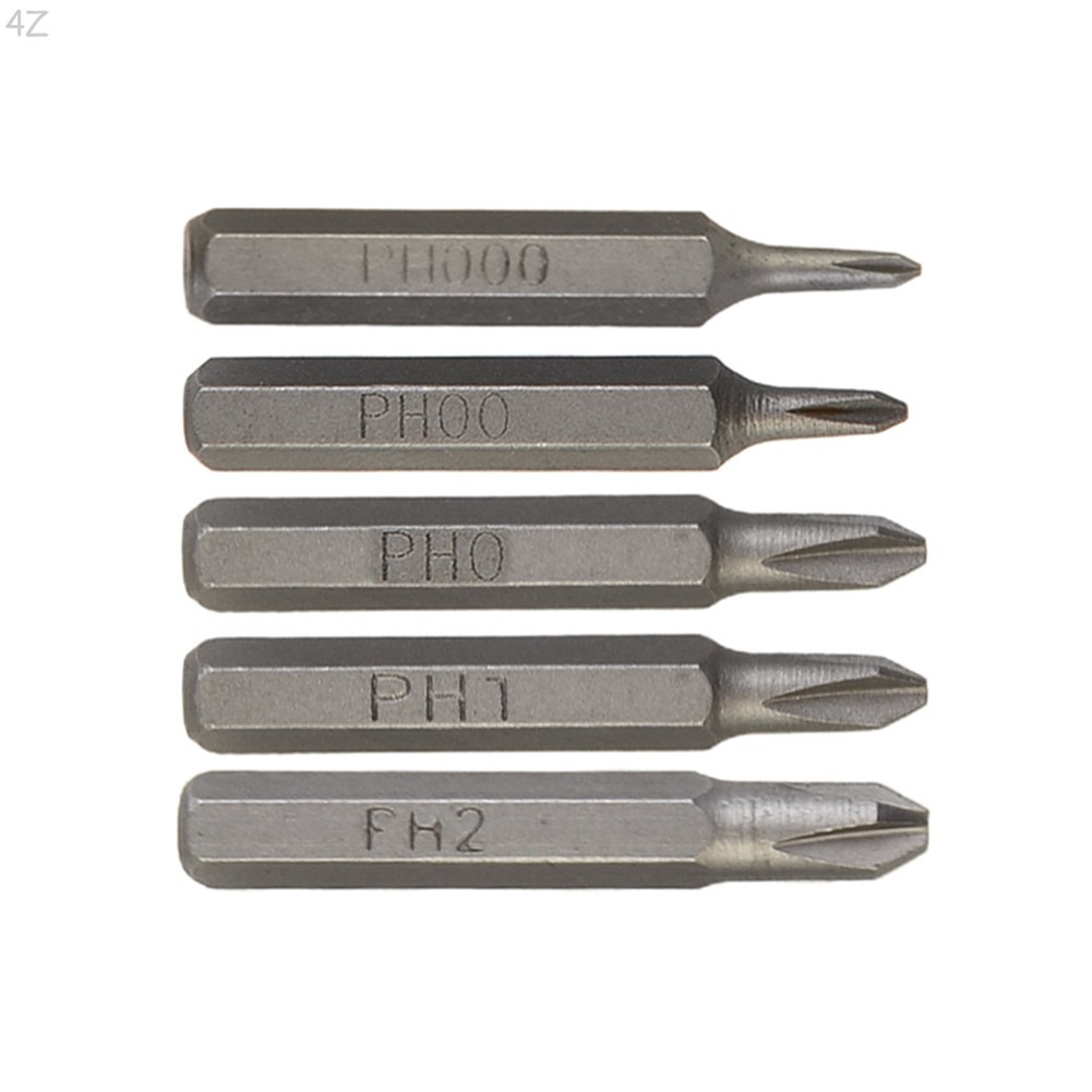 [Cra]คุณภาพสูง H428 มม.ไขควงกากบาท PH0000 PH000 PH00 PH0 PH1 PH2 4 มม.Hex Shank