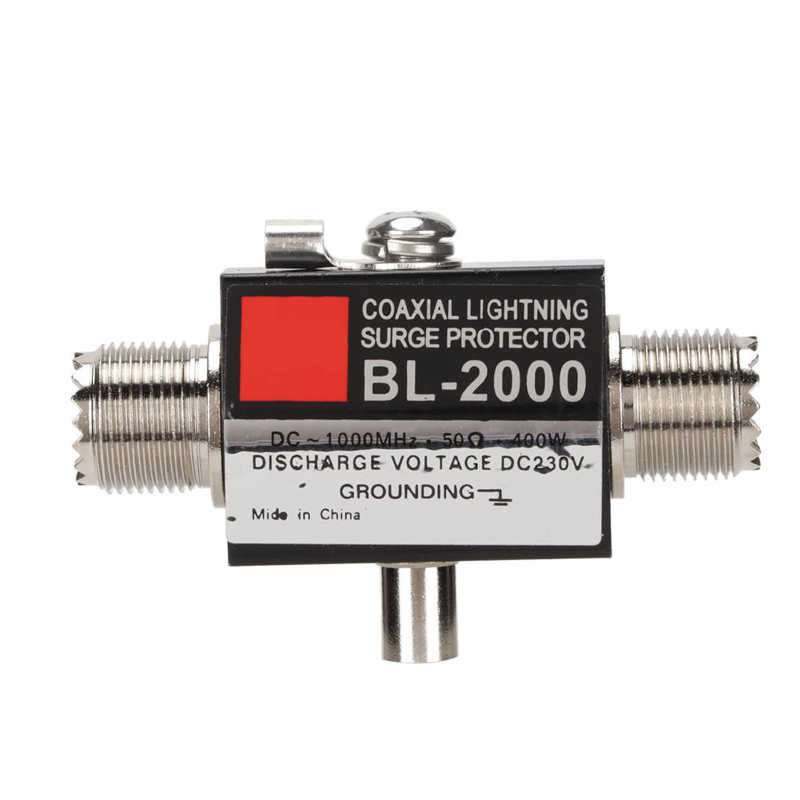 BL-2000 Protector Coaxial Surge PL259 หญิงถึง PL259 หญิง Coaxial Arrestor
