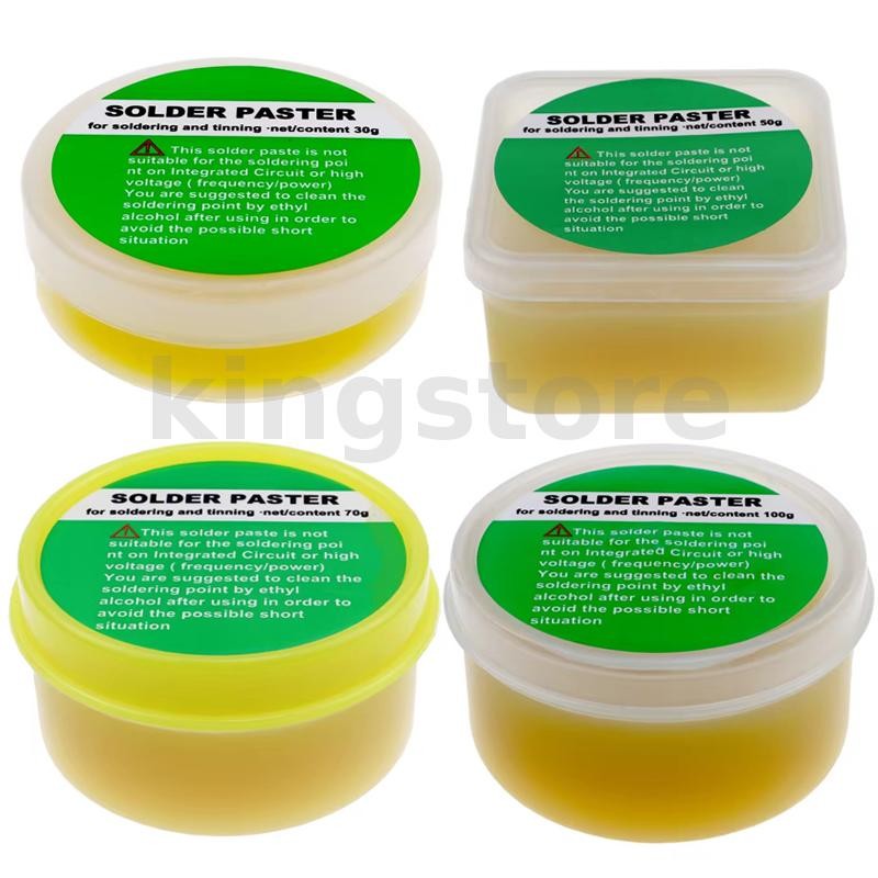 ตะกั่วฟรีบัดกรีวาง Rosin เชื่อม Flux Non-Crosive ฉนวน 100g 70g 50g 30g Enhanced Solder Flow สําหรับซ่อมอิเล็กทรอนิกส์