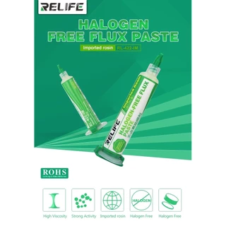 ฟลั๊คหลอด ยก วาง RL-422 (USA) ควันน้อยRELIFE-421-lm ปราศจากฮาโลเจน สําหรับบํารุงรักษาเครื่องมือบัดกรีความปลอดภัย