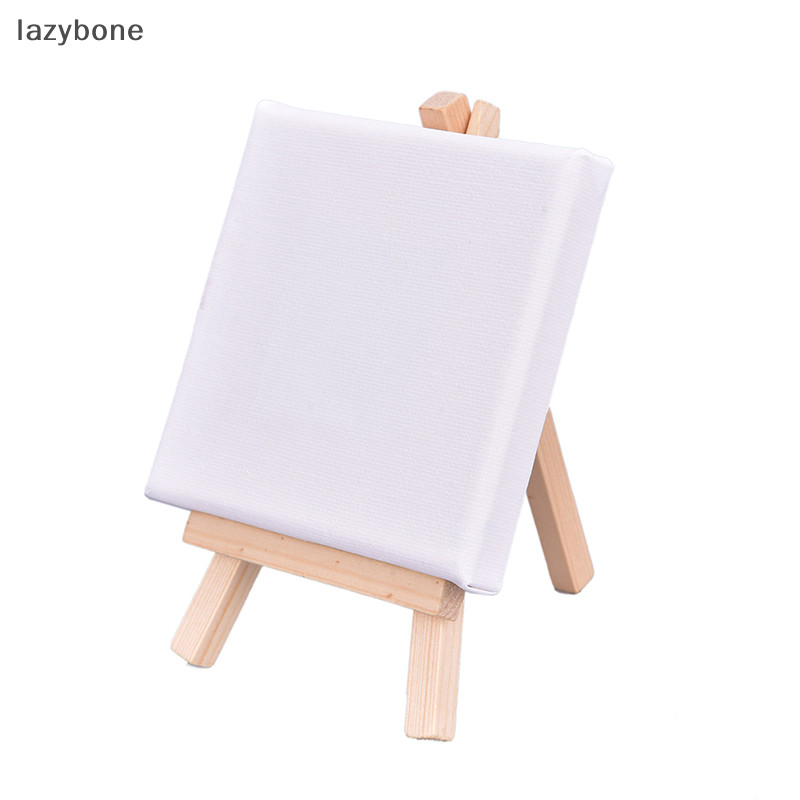 {LZ} Paing Stretched Canvases on Frames 10cm x 10cm สําหรับเด็ก {lazybone}