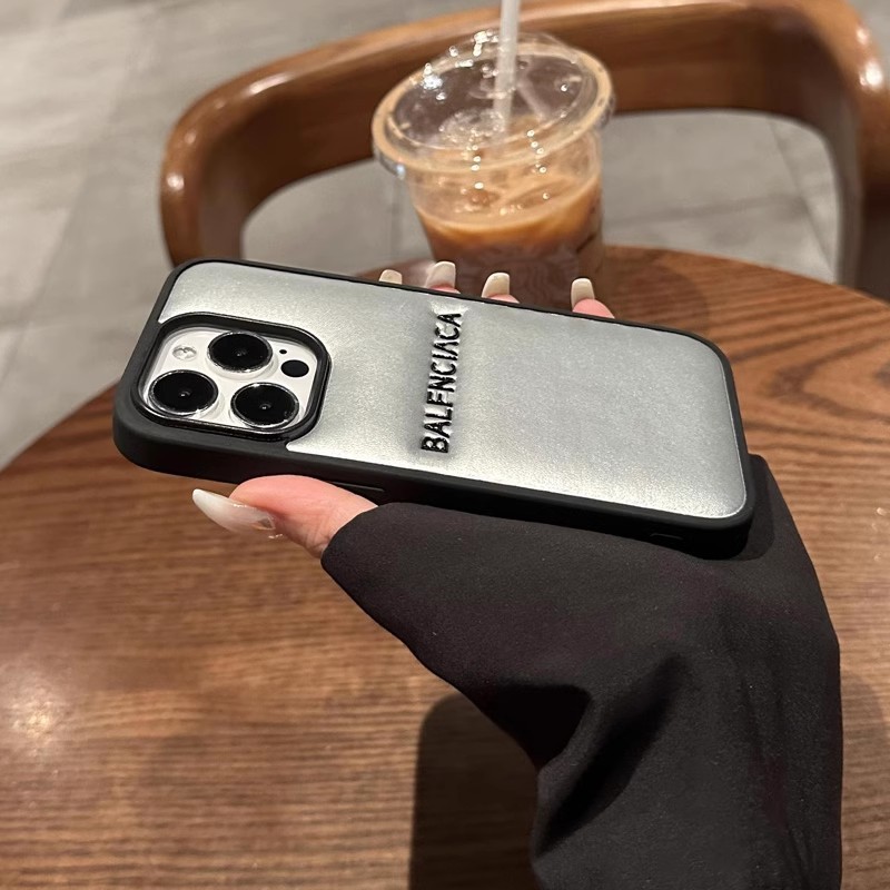 16promax หนังนูนตัวอักษรรวมทุกอย่างสําหรับ iphone 16 15 14 13 12 11 Pro Max หรูหราคุณภาพสูงแฟชั่นแบรนด์ caseing 15promax เคสโทรศัพท์