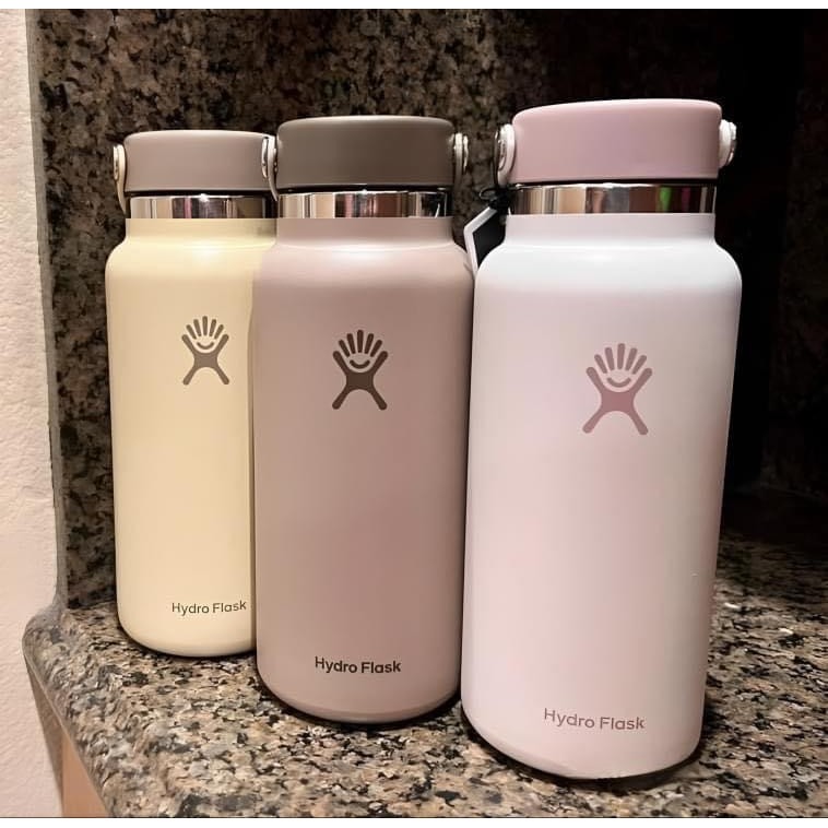 มีจําหน่าย Hydro Flask 12oz 20oz 32oz 40oz Limited Edition ขวดน้ําสแตนเลสถ้วยสูญญากาศประเภทฟางและประ