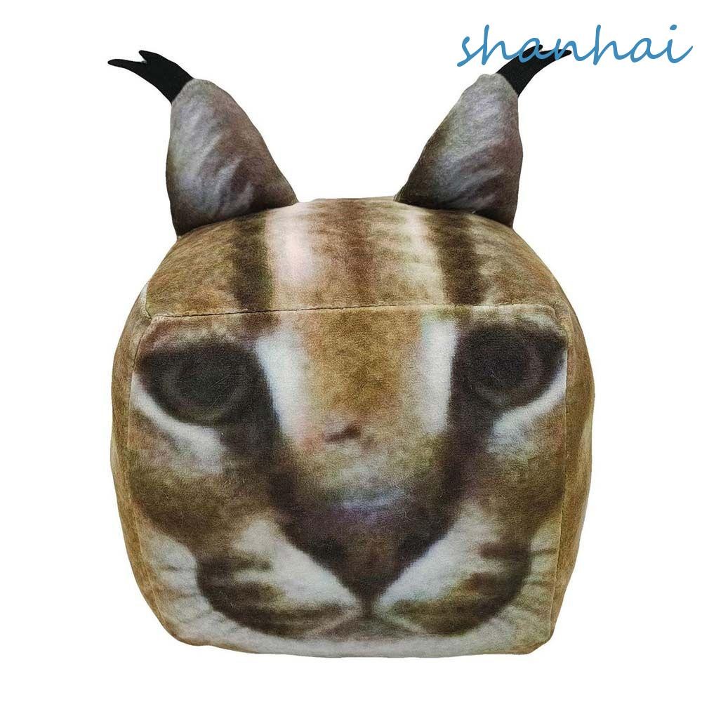 Shanhai ยก A Floppa ตุ๊กตาของเล่นโซฟาตกแต่งสัตว์น่ารัก Plush Floppa เบาะตุ๊กตาหมอนตุ๊กตาของเล่น