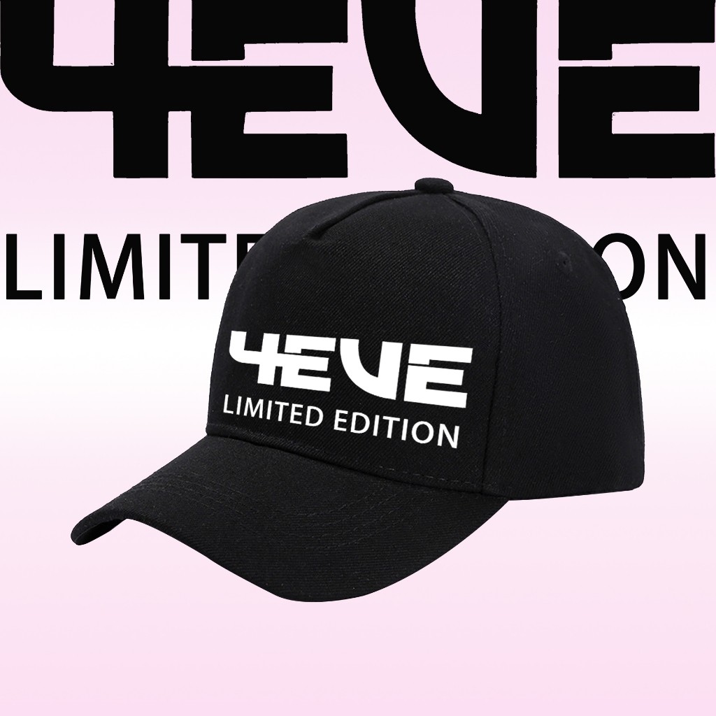 🧢4EVE พิมพ์ลายโลโก้ ผ้าหนา Cotton 100% กันแดด กันลม หมวก XN01 hat