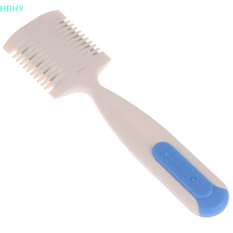 HB ทนทานผม Cutg Trimmer มีดโกนใบมีดหวี Long Beauty Hair Cut อุปกรณ์เสริม HY