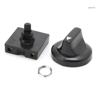 SUIT* 4-position 3-Speed Fan Selector สวิตช์หมุน Governor พร้อม Knob 13AMP 120V-250V