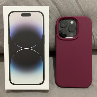 ใหม่สีไวน์แดงลื่น Liquid Soft Silicon เคสโทรศัพท์สําหรับ IP IPhone 7 8 14 15 Plus X XR XS Max 11 12 13 14 15 Pro Max 11prm 12prm 13prm 14prm 15prm 16prm
