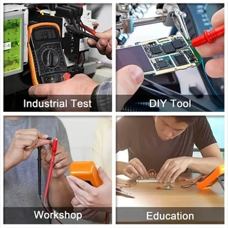 Multimeter XL830L（เเบตตรี่อยู่ในตัว）เครื่องวัดแรงดันไฟ วัดกระแสไฟ วัดค่าความต้านทาน วัดทรานซิสเตอร์ ดิจิตอลมัลติมิเตอร์