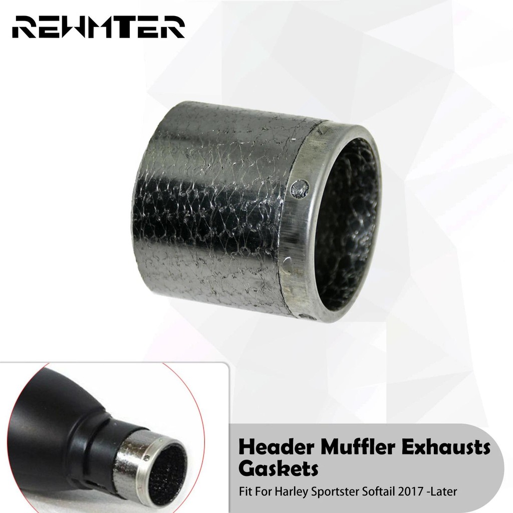 รถจักรยานยนต์ท่อไอเสีย Silencer Muffler ปะเก็น Header ท่อไอเสียปะเก็นสําหรับ Harley สําหรับ Sportster