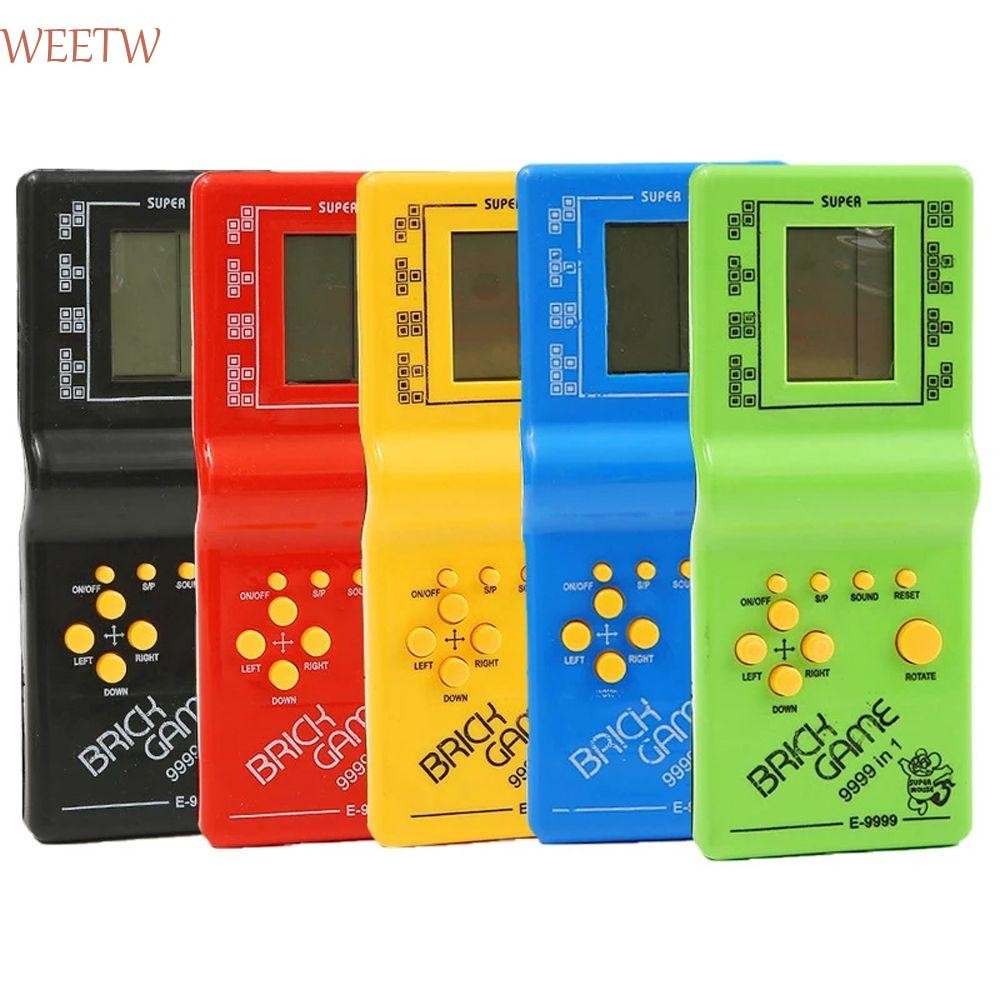 เกม Tetris WEEKW|เด็กความสุขคลาสสิกกับเพลงเล่นกระเป๋าเกมคอนโซลเครื่องเล่นเกมของเล่นอิเล็กทรอนิกส์เครื่องเล่นเกมมือถือ