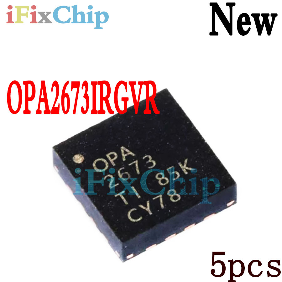 5 ชิ้นใหม่เอี่ยม 2673 OPA2673 OPA2673IRGVR OPA2673IRGVT QFN-16