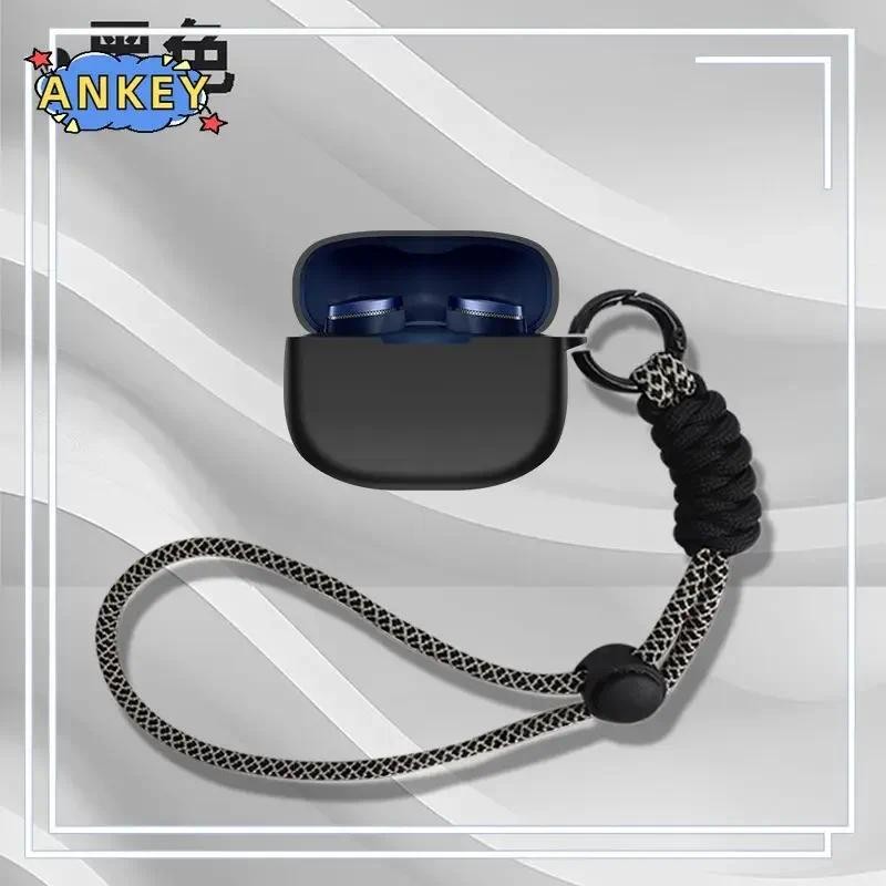 for Bowers & Wilkins Pi8 Pi6 Protective Case B&W Nylon Lanyard Soft Cover Shells Anti Dust Sleeve Hand Rope Strap Accessories