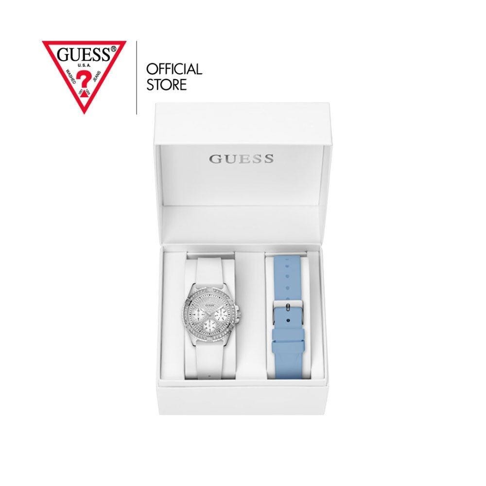 GUESS นาฬิกาข้อมือผู้หญิง รุ่น LADY FRONTIER GW0349L2 สีขาว