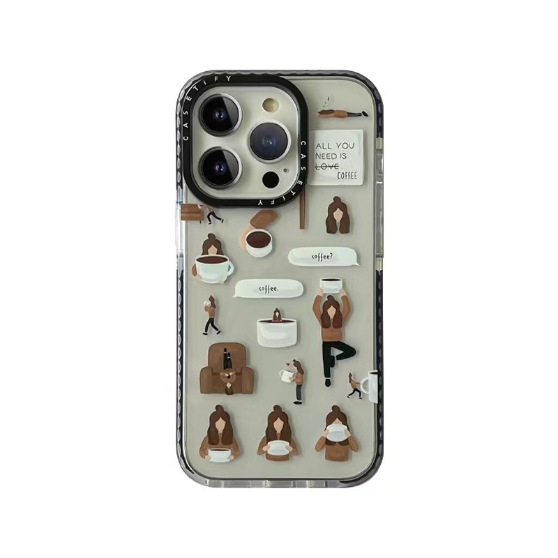 เคสโทรศัพท์มือถือ ป้องกันกระแทก สี่มุม สําหรับ Iphone 13 12 14Plus Pro Max 7 8Plus X XR SE - รูปที่ 3