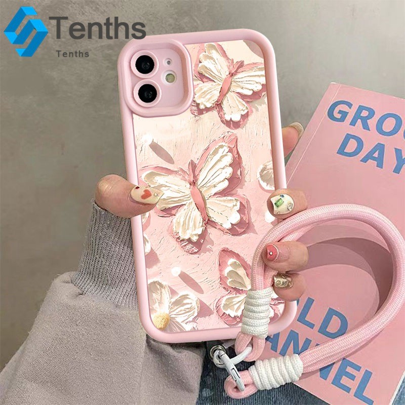 Redmi 13C 12C 10C 12 9T 9A 9C 10A 9 Note13 12 11 11s 10 10s 9 8 ProXiaomi11 Butterfly เคสมือถือ+ พร้อมสายรัด