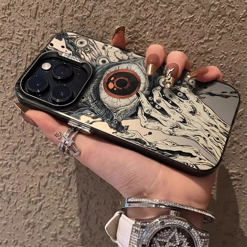 สําหรับ Mi 13T 12T Pro Poco X6 F6 M6 X5 F5 Pro C65 เคสโทรศัพท์ Spooky น่ากลัว Red Eye เลเซอร์สําหรับ Xiaomi Mi 14 13 12 Pro Mi 11 Lite 5G NE Hard อะคริลิคฝาครอบ - รูปที่ 4