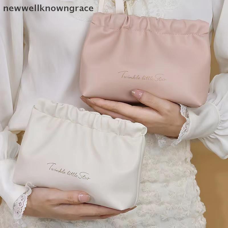 Nwth ใหม่ PU กระเป๋าเก็บเครื่องสําอางแบบพกพา Mini Lip แต่งหน้ากระเป๋าผู้หญิง Key เครื่องประดับแบบพกพากระเป๋า GR