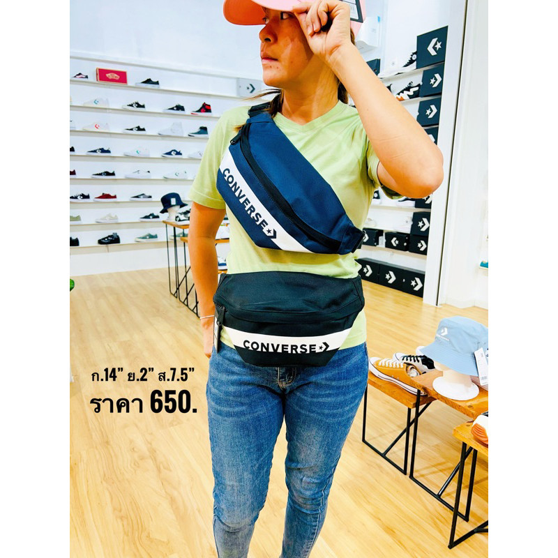 CONVERSE REVOLUTION WAIST BAG กระเป๋าคาดอด คาดเอว converse