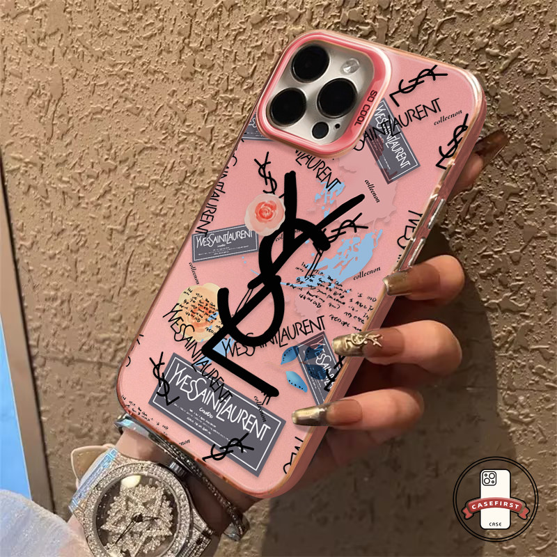 เทรนด์โลโก้สัญลักษณ์ภาษาอังกฤษดูเดิลเคสเข้ากันได้กับ IPhone7Plus 15 11 13 14 12 Pro Max 15 14 8 7 Plus XR X XS Max SE ราคา ถูกที่สุด ดีลบีเคเค แกลเลอรีภาพที่ 4