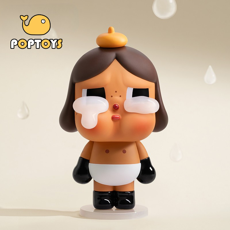 POPTOYPOPMART Crybaby Tears Factory Crying อีก Series Blind Box Art ของเล่นอินเทรนด์ตุ๊กตาเดสก์ท็อปตกแต่งของขวัญวันหยุดตุ๊กตาน่ารักอุปกรณ์เสริมแฟชั่น