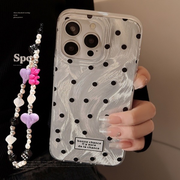 เคสซิลิโคน IMD แบบนิ่ม for IPhone 15 14 11 13 12 16 Pro Max Plus 14Promax 15Promax เคสโทรศัพท์มือถือ พร้อมสร้อยข้อมือ