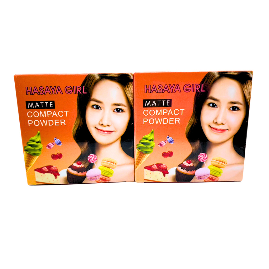 HASAYA GIRL MATTE COMPACT POWDER แป้งพัฟผสมรองพื้น กันน้ำ ปกปิดรูขุมขน เหมือนผิวดีแต่เกิดตลับนี้จบตั้งแต่คุมมัน กันแดด ราคา ถูกที่สุด ดีลบีเคเค แกลเลอรีภาพที่ 5