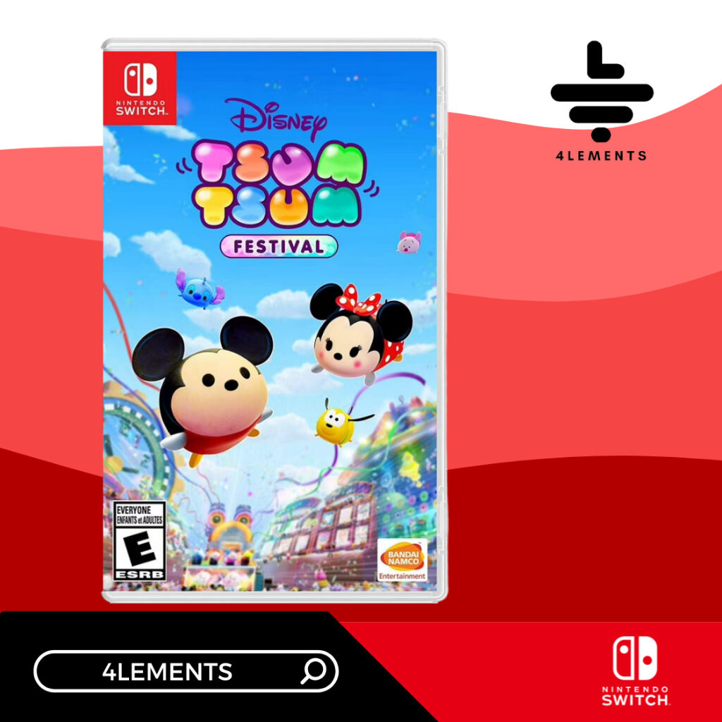 (พร้อมส่ง) SWITCH DISNEY TSUM TSUM FESTIVAL (ENG) (มือ1)