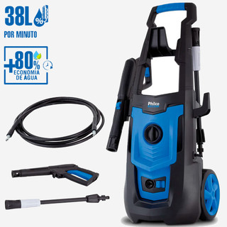 Lavadora de alta pressão Philco PLA3100 azul de 1800W com 2100psi de pressão máxima