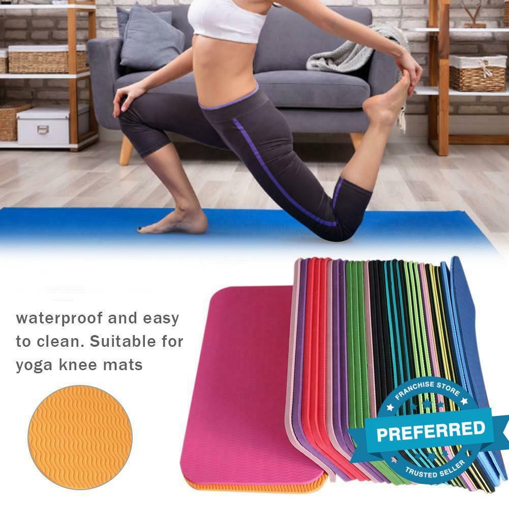 เสื่อโยคะเข่า Pad ลื่น Moisture-proof โยคะการออกกําลังกายข้อศอก Padding Mats ฟิตเนส Gym G4y9