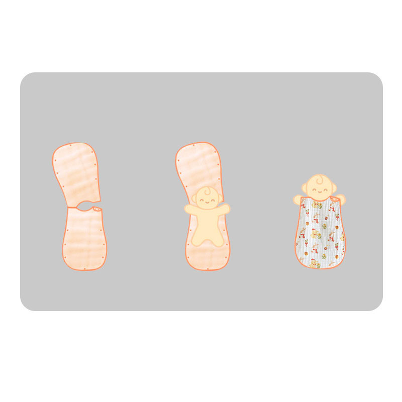 Oldlaiben ผ้าขนหนูป้องกันการหวาดกลัวทารกสี่ฤดูส์, ผ้าห่อทารกแรกเกิด ราคา ถูกที่สุด ดีลบีเคเค แกลเลอรีภาพที่ 7