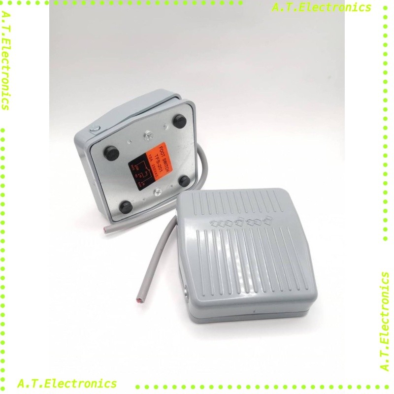 สุดคุ้ม สวิตช์เท้าเหยียบ FOOT SWITCH TFS-201 10A250V สินค้าพร้อมส่ง มีสต๊อกที่ `ออกบิลได้
