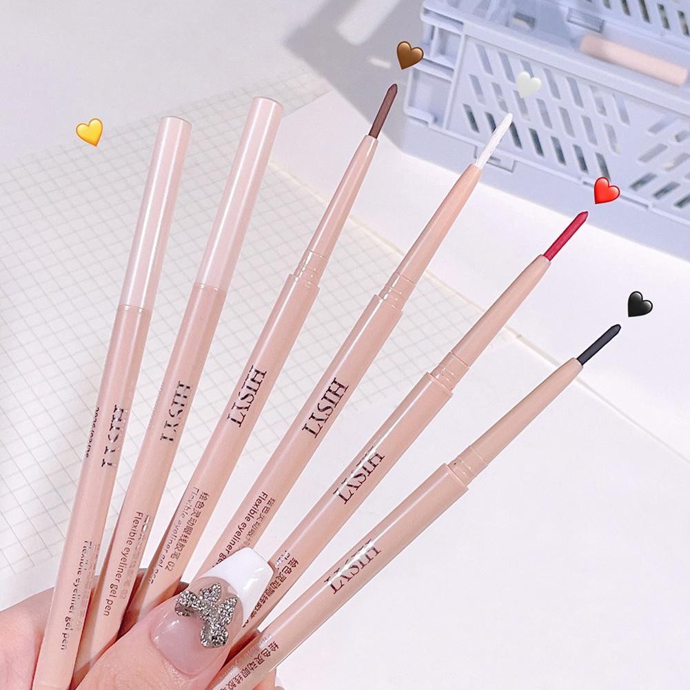 อายไลเนอร์ปลายบางกันน้ําและติดทนนานไม่เลอะง่าย Student Brightening C1z4