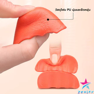 ZXF ฟองน้ำเสริมปลายเท้า แก้รองเท้าหลวม กันกัด (1แพ็ค มี 2ชิ้น) PUไม่ยุบ Women insoles