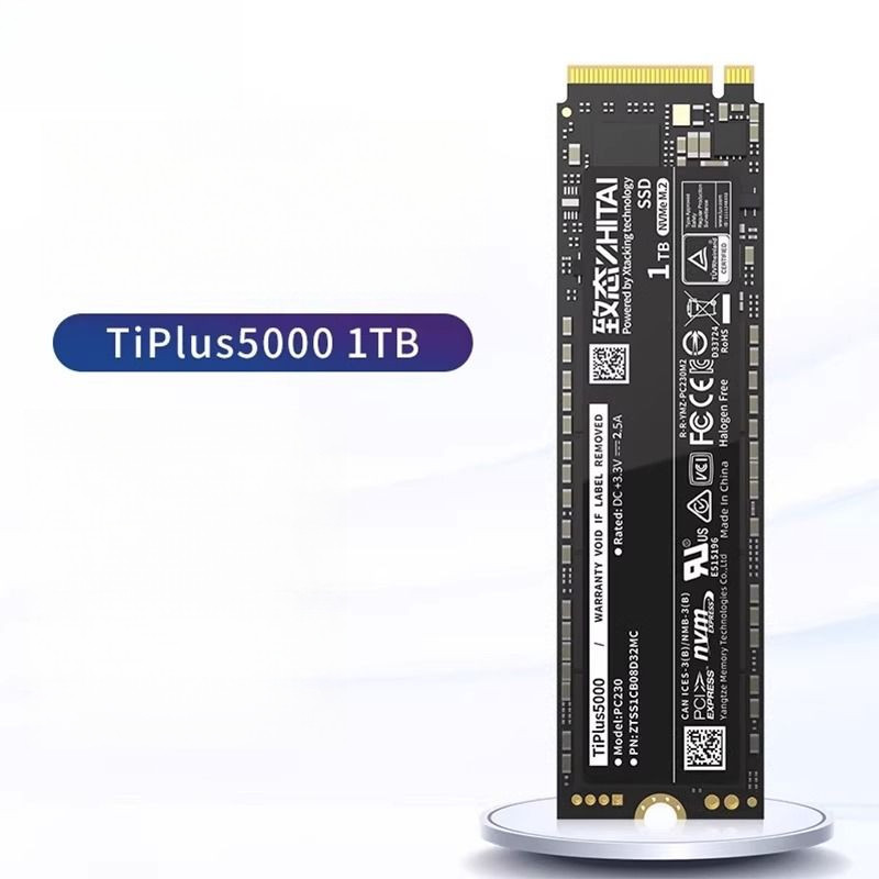 Tiplus5000/7100 1TB m.2nvme โซลิดสเตทไดรฟ์แม่น้ำแยงซีเก็บ pciessd2t512g