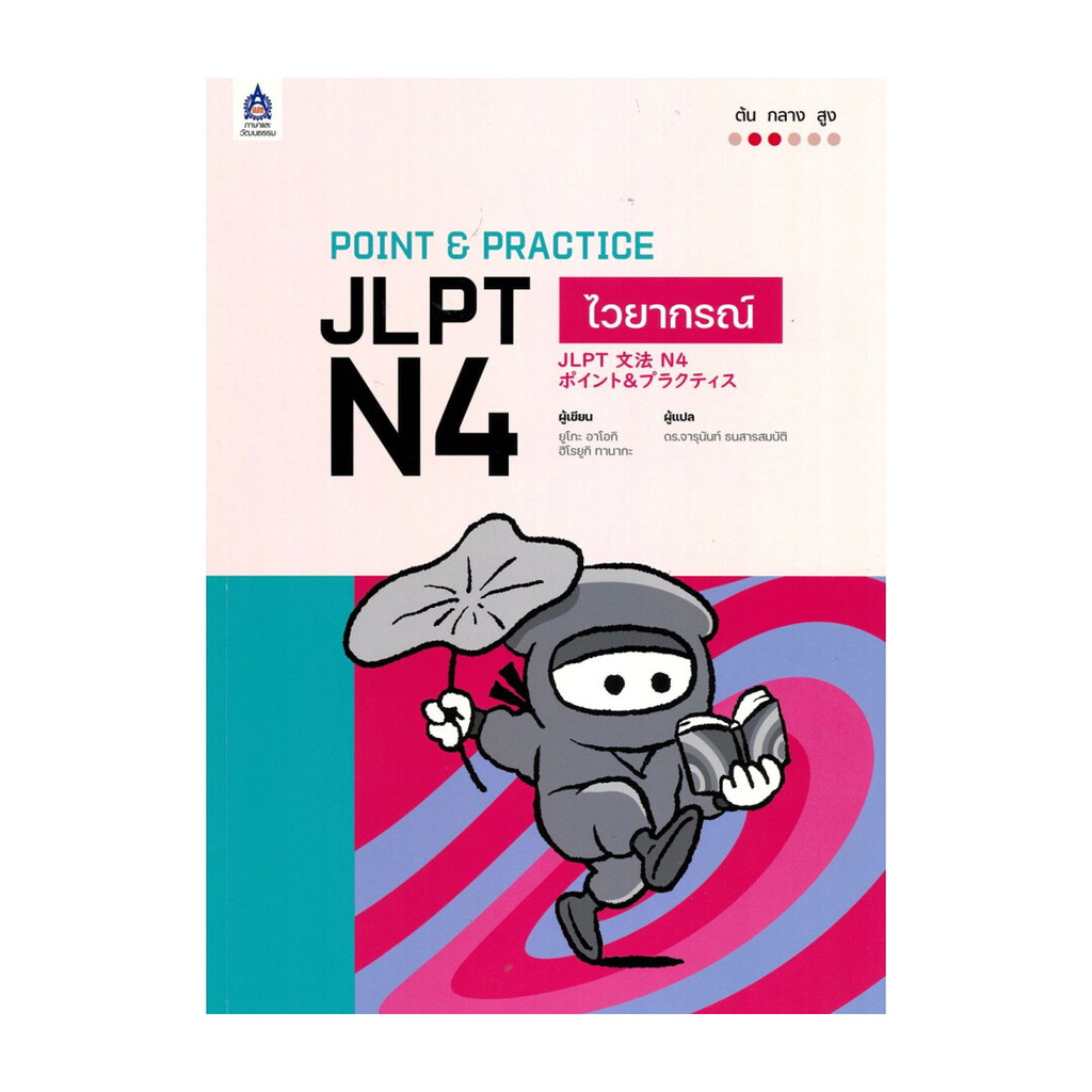 นายอินทร์ หนังสือ POINT & PRACTICE JLPT N4 ไวยากรณ์