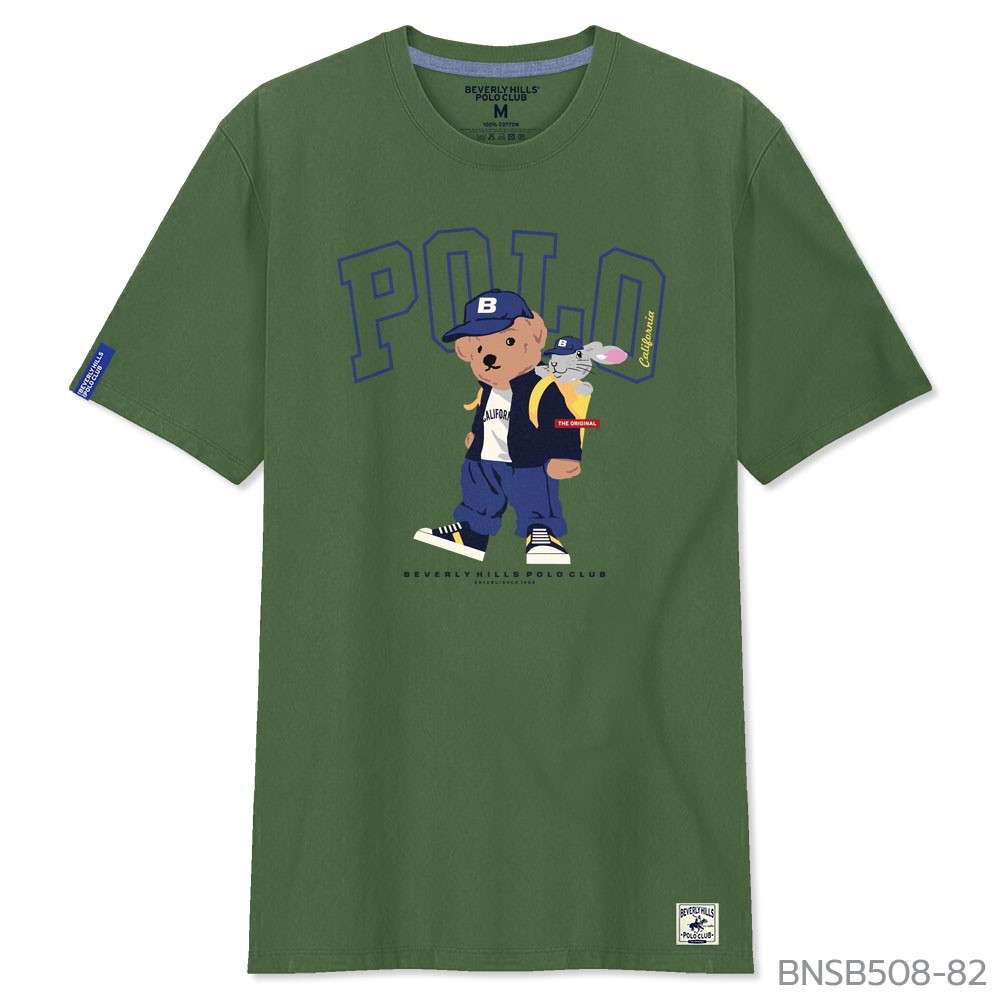 เสื้อ 2024รูปแบบใหม่ Beverly Hills Polo T-shirt จอร์เก้น คล็อปป ผ้าCottonชายและหญิง ครึ่งแขน100%cotton