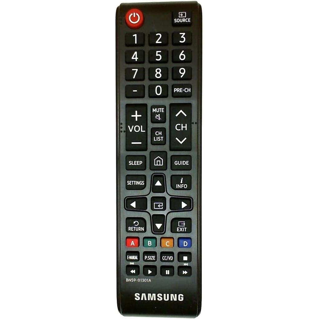 Samsung BN59-01301A รีโมทคอนโทรลทีวีสําหรับ LED N5300 NU6900 NU7100 NU7300 (รุ่น 2018)