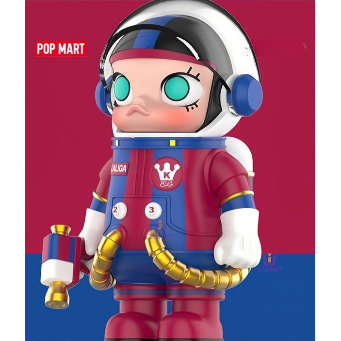 Popmart POPMART MEGA SPACE MOLLY 100 % Sijia League Series รูปตกแต ่ งเด ็ กใหญ ่