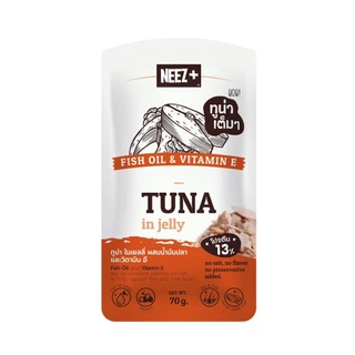 Neez+ อาหารเปียกแมว เกรดพรีเมี่ยม เพื่อสุขภาพ ขนาด 70 กรัม